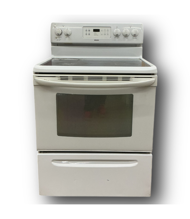 51732 White Electric Flat Top Range