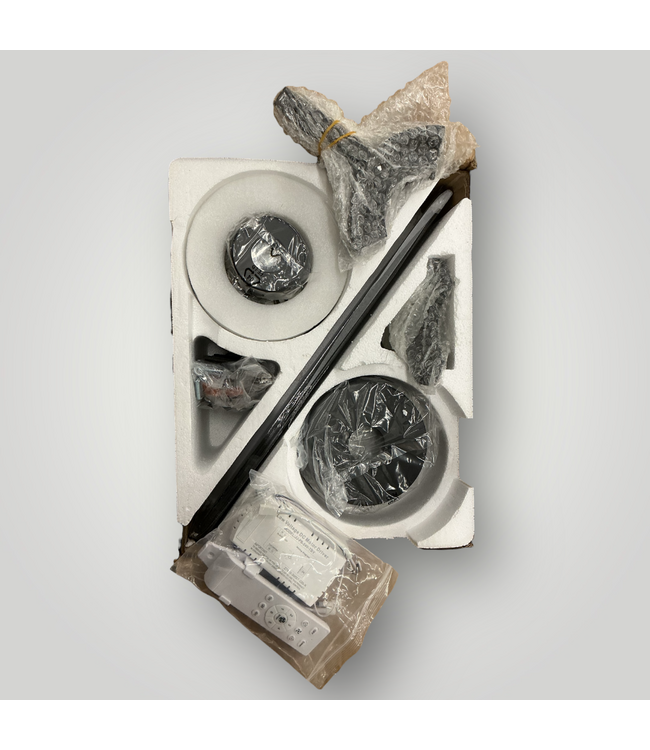 51751 3-Blade Propeller Ceiling Fan With Light 48"