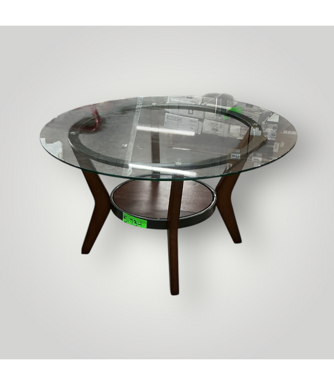 51734 Modern Clear Accent Table Set