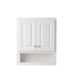51743 True White Bathroom Wall Cabinet