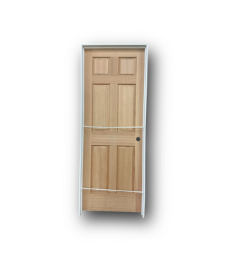 51752 Prehung Solid 6-Panel Interior Door 30" x 80" LH