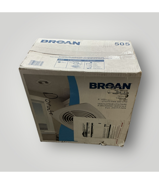 51753 White Bathroom Fan