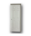 51763 Prehung White Solid Core Interior Door 30" x 80"