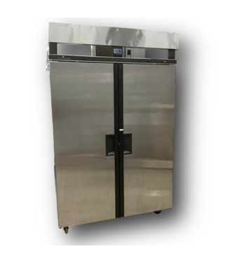 51766 2-Door Stainless Steel Commercial Refrigerator
