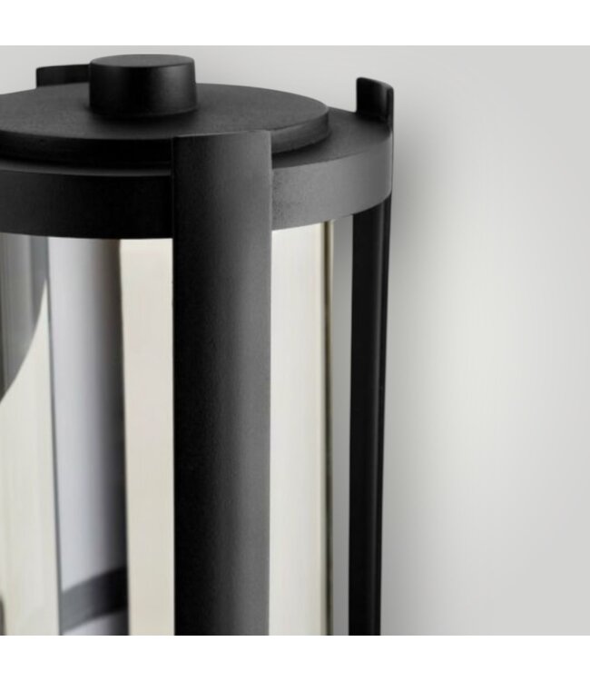 51768 Noir 1-Light Outdoor Wall Lantern
