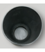 51779 Matte Black Glazed Plant Pot