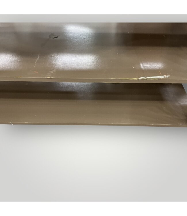 51770 Grayish Brown Bathroom Vanity With Top 58"W