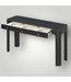 51786 Black Rustic Console Table