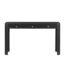 51786 Black Rustic Console Table