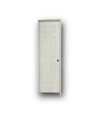 51787 Primed PH 6-Panel Interior Door 24" x 80" LH