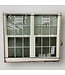 51793 Two Wide Single Hung Sliding Window 64 5/8"W x 59 7/8"H