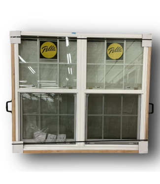 51793 Two Wide Single Hung Sliding Window 64 5/8"W x 59 7/8"H