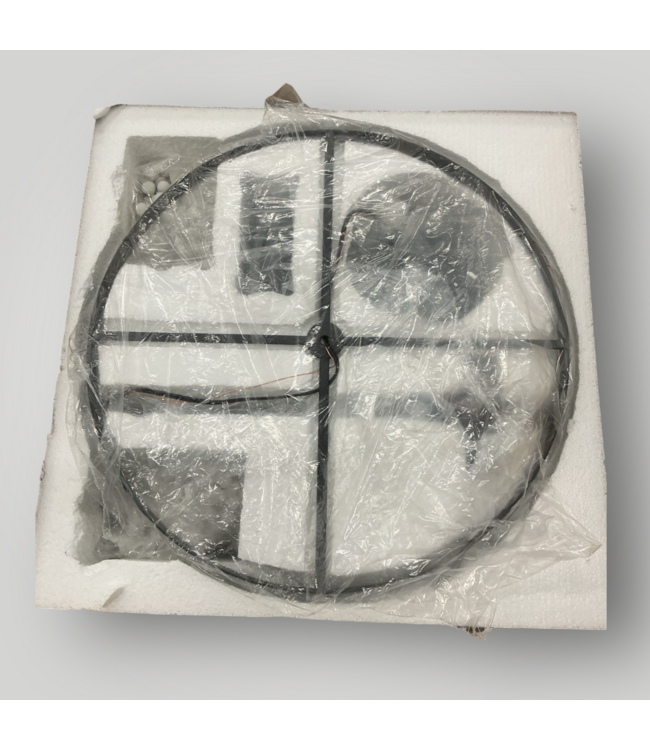 51796 Modern 4-Light Wood Beaded Chandelier