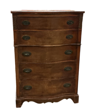51800 Vintage Mahogany Dresser 34"W