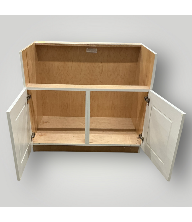 51809 White Apron Farm Sink Base 39"W