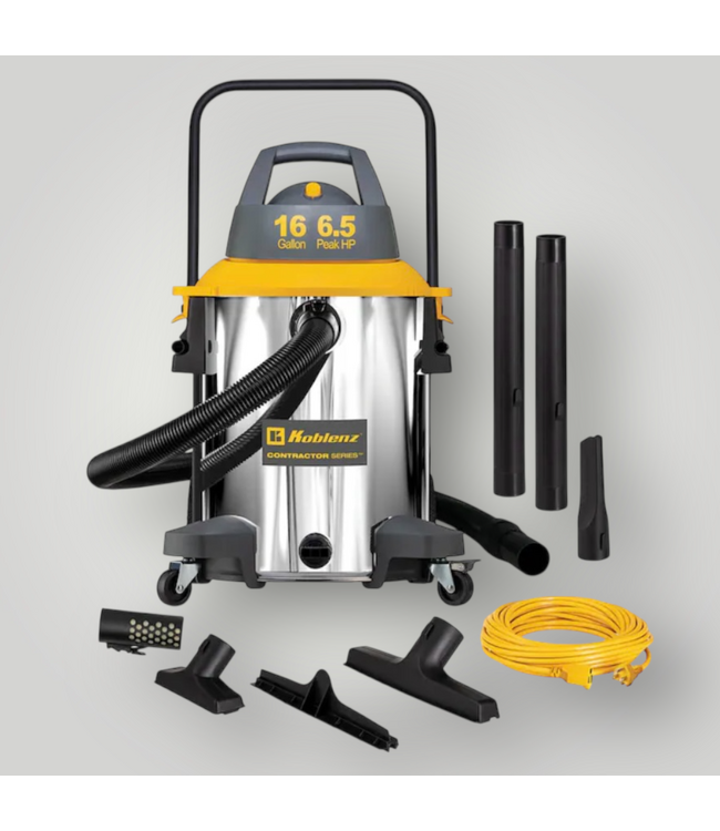 51815 Corded 16 Gallon Wet/Dry Shop Vacuum