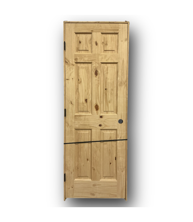 51818 Knotty Pine Prehung Interior Door 28" x 80"