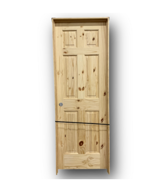 51818 Knotty Pine Prehung Interior Door 28" x 80"