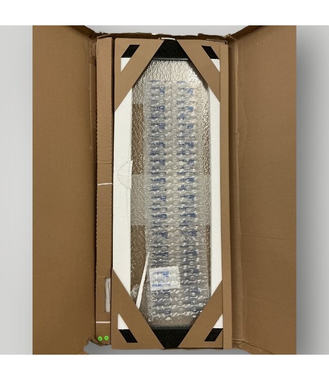 51821 Classic Chrome Semi-frameless Bypass Shower Door