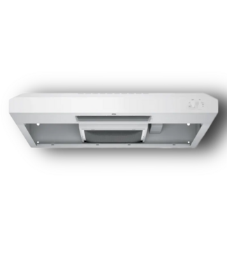51833 Convertible White Under Cabinet Range Hood 30"