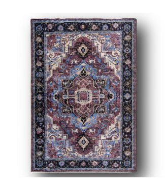 51837 Floral/Botanical Rectangle Indoor Area Rug 8' x 10'