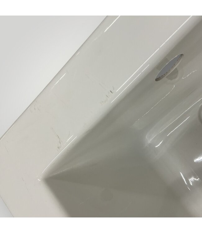 51834 Acrylic Rectangle Drop-In Bathtub White