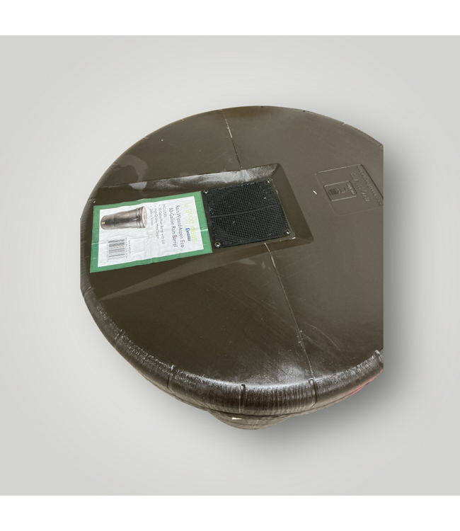 51857 50-Gallon Plastic Brown Water Storage Tank