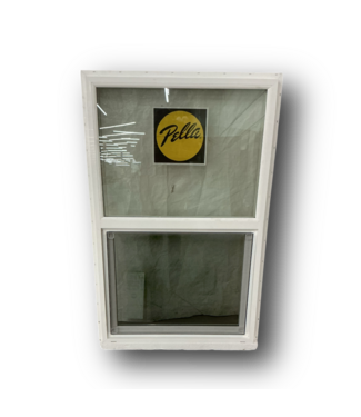 51858 White Vertical Slider Window 29.5" x 47.5"