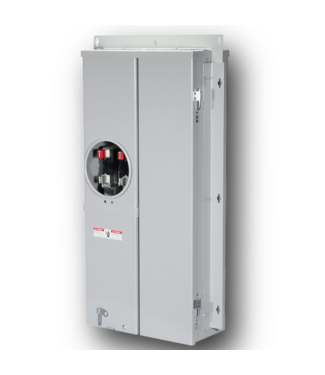 51859 200-Amp Combination Meter Socket & Load Center