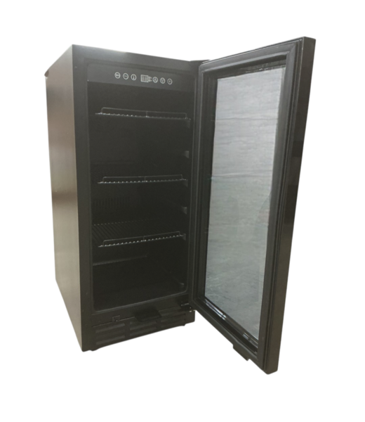 51847 130-Can Black Beverage Cooler 15"W x 33.75"H