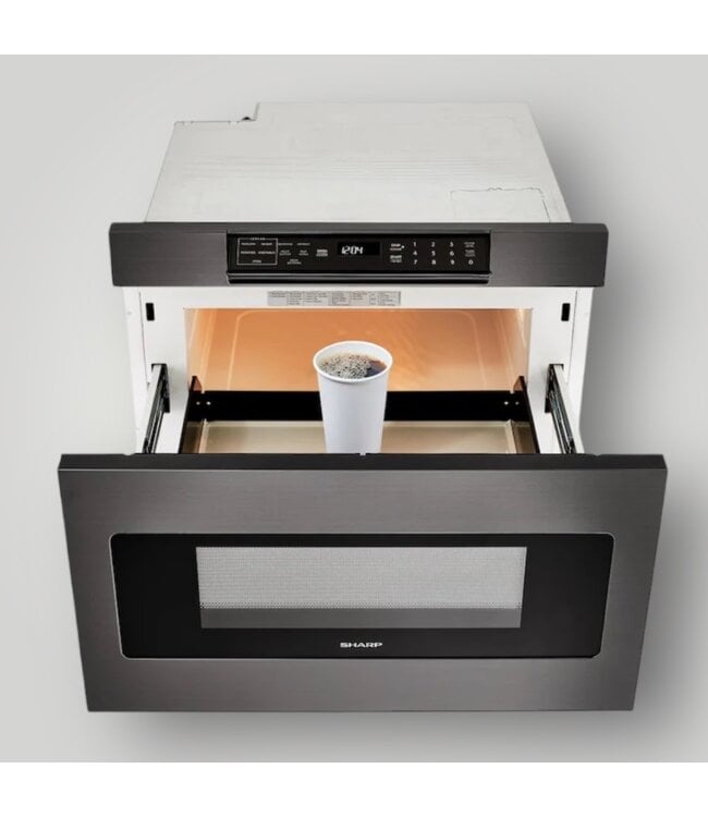 51874 Microwave Drawer Black Stainless Steel 1.2 cu. ft.