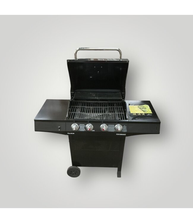 51875 Black 4-Burner Liquid Propane Grill