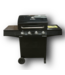51875 Black 4-Burner Liquid Propane Grill