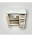 51877 Beige Single Sink Bathroom Vanity w/Top 36"