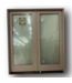 51876 Full Lite Prehung French Inswing Door 71.25"W x 81.5"H