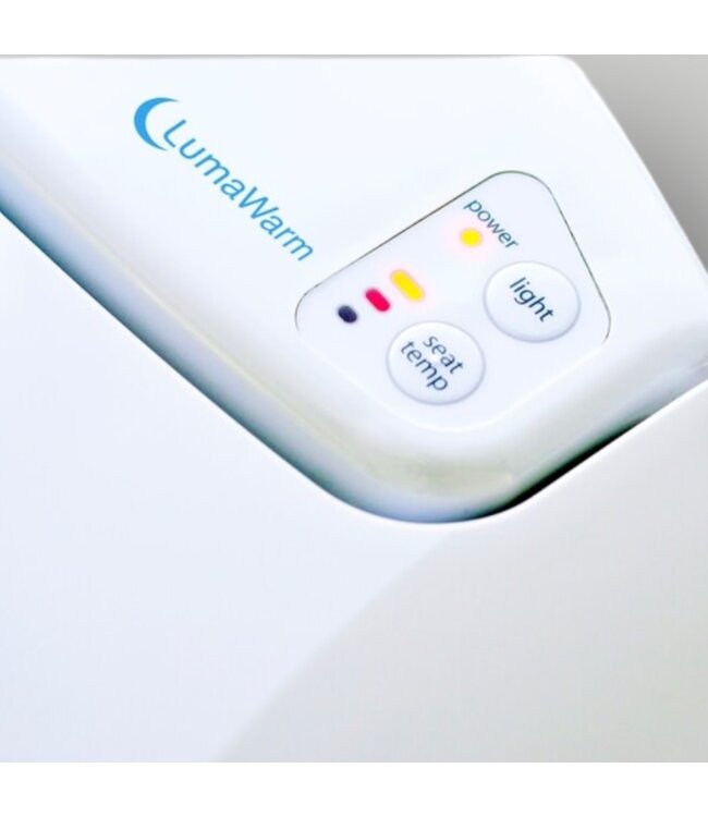 51880 LumaWarm Plastic Round Heated Toilet Seat