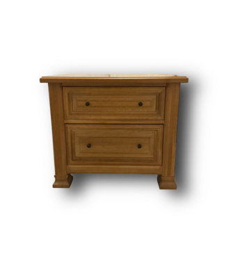51887 Golden Alder Nightstand Table 28"W