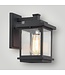 51898 Melusio 1-Light Black Outdoor Wall Lantern
