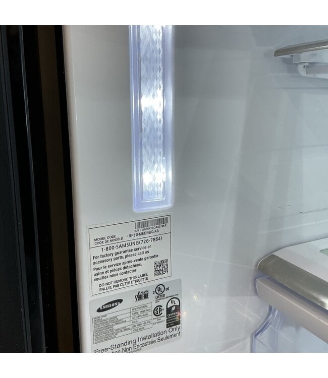 51886 Black French Door Refrigerator 29.7 cu. ft.