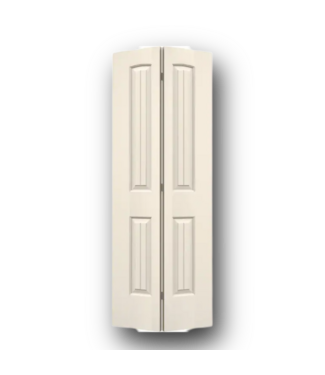 51901 Primed 2-Panel Smooth Hollow Bi-Fold Door 30" x 80"