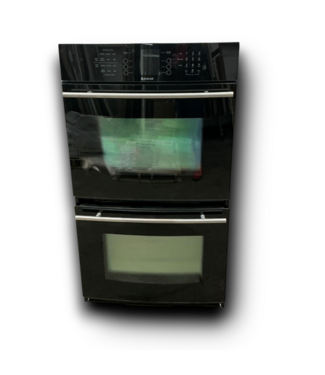 51916 Black Double Wall Oven 30"