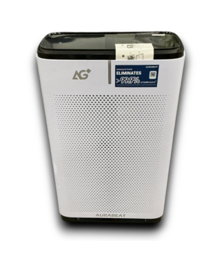 51934 Aurabeat 3-Speed White HEPA Air Purifier 1655 sq. ft.