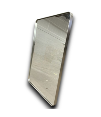 51949 Brushed Nickel Wall Mirror 24"W x 32"L