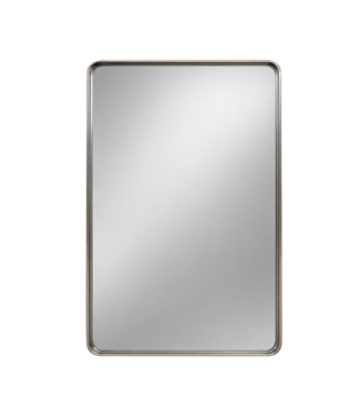 51949 Brushed Nickel Wall Mirror 24"W x 32"L