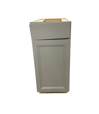 51953 Gray Shaker Style Base Kitchen Cabinet 15"W x 35"H