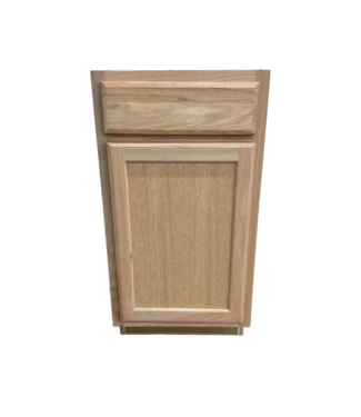 51955 Oak Brook Natural Unfinished Base Cabinet 18"W