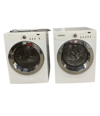 51956 White Front Load Washer/Dryer Set