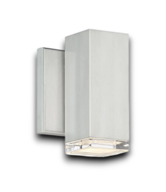 51972 Silver Outdoor LED Wall Light