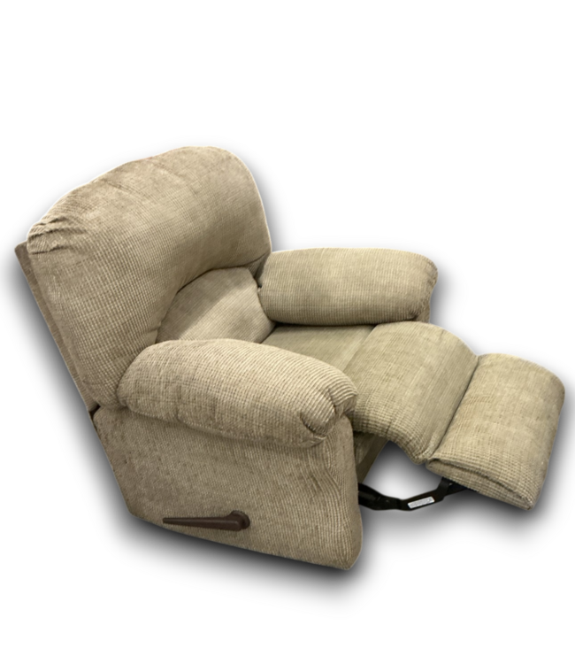 51982 Dark Khaki Plush Recliner Chair