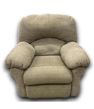 51982 Dark Khaki Plush Recliner Chair